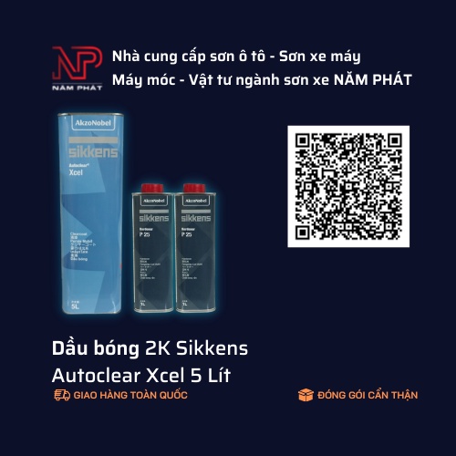 Dầu bóng sikkens xcel 5 lít