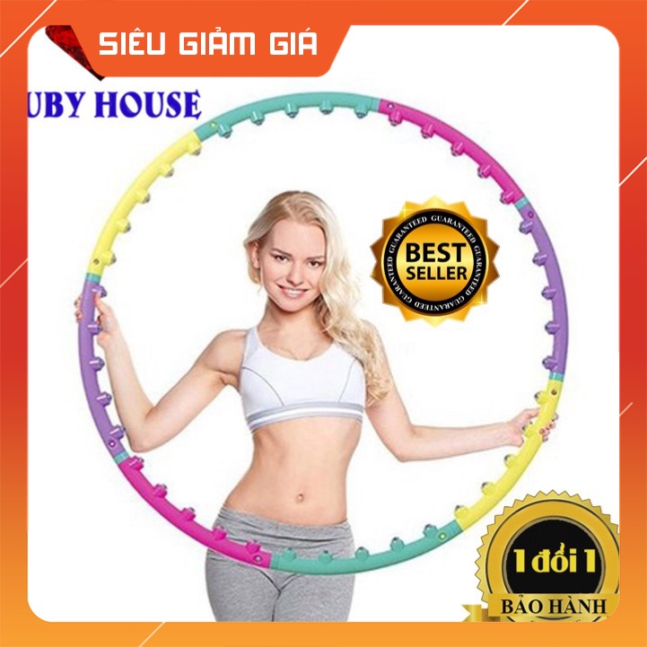 Vòng Lắc Eo Massage Hula Hoop Cao Cấp [Hàng Loại 1]