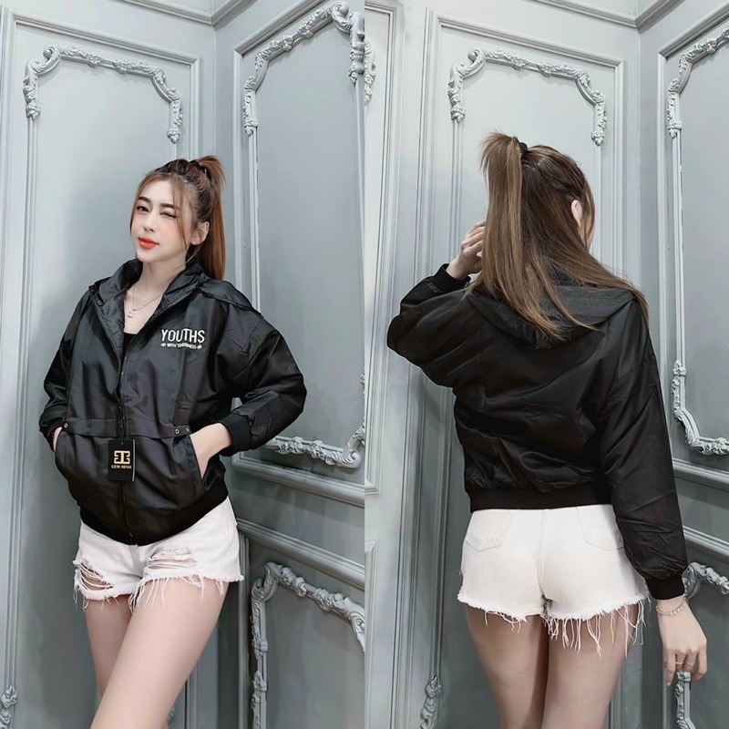 Áo khoác dù nữ 2 lớp chống nắng , chống bụi,chống mưa nhẹ