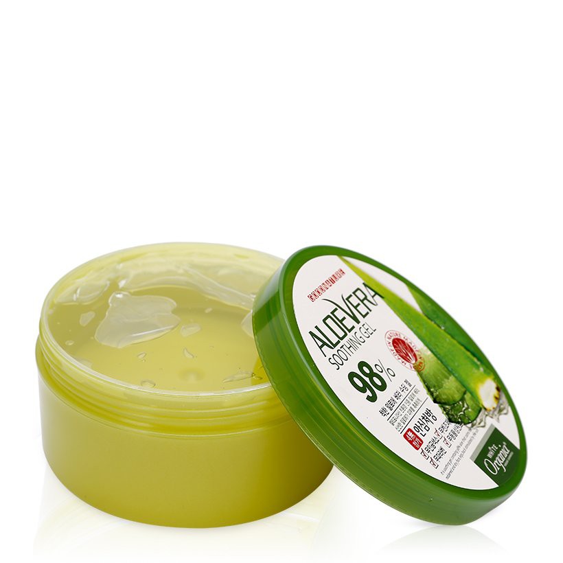 Gel dưỡng toàn thân Organia White Good Nature Aloe Vera Soothing Gel 98% 300g