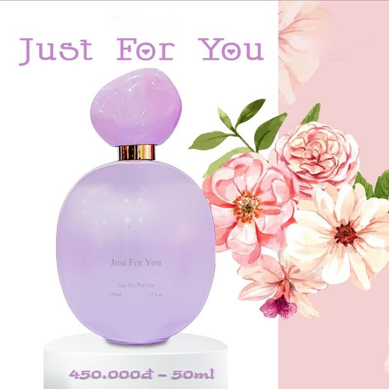 Nước hoa nữ JUST FOR YOU - NGỌT NGÀO ĐẦY QUYẾN RŨ  - MẪU MỚI 2021 (50ML)