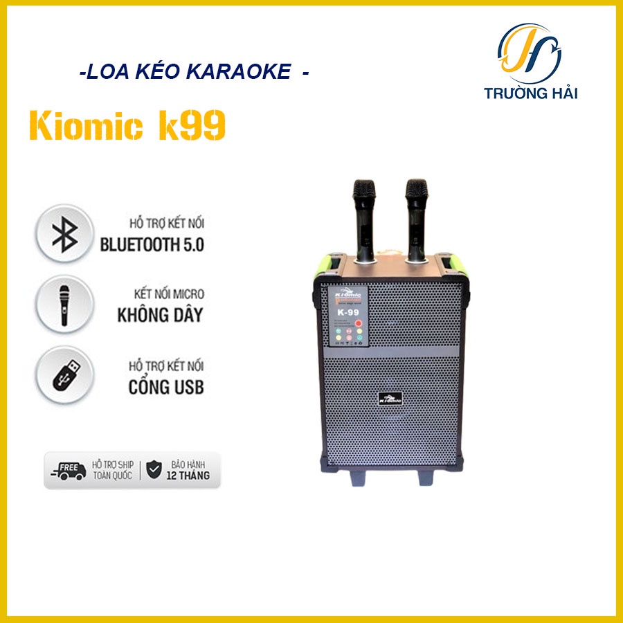 Loa kéo karaoke Kiomic K99 bass 20