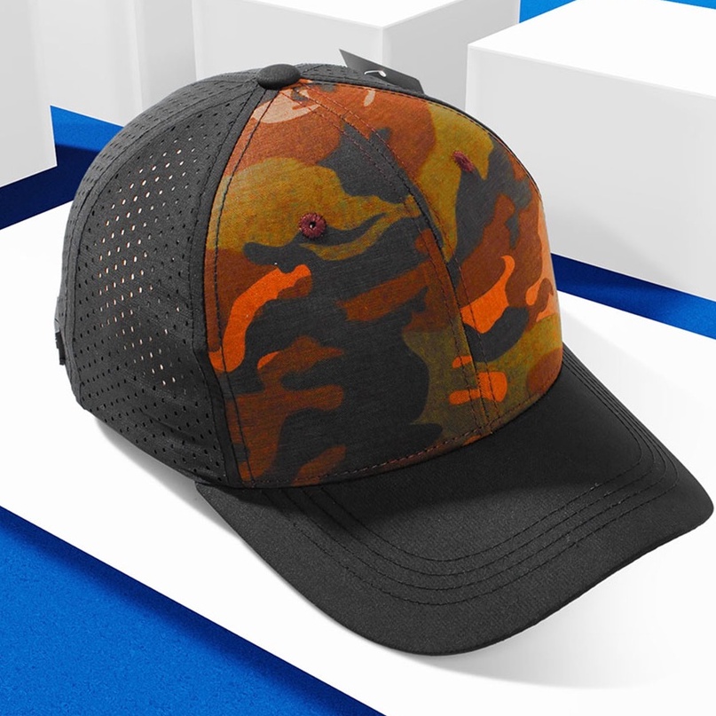 Mũ lưỡi trai thể thao CAPMAN Reckless dáng ôm đầu CM30 phối lưới thoáng mát