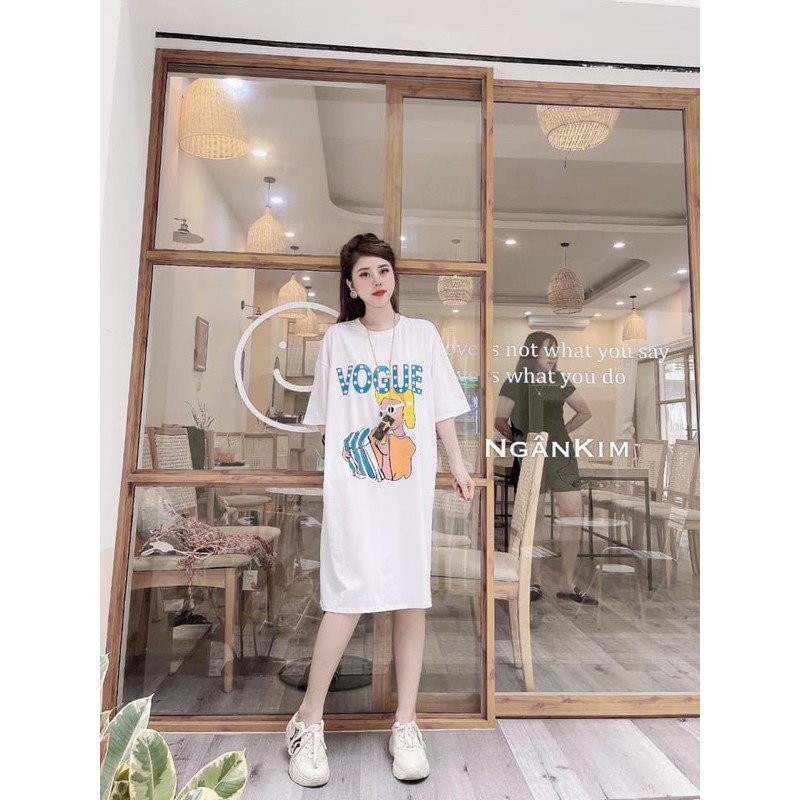 Váy suông - Đầm Suông VOGUE from rộng, dáng dài | BigBuy360 - bigbuy360.vn