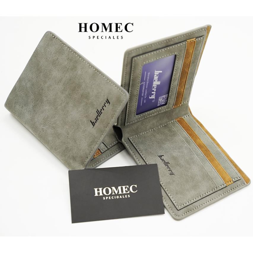 SALE Ví nam cao cấp cầm tay HC 100 chất liệu da bóp nam dáng ngang thời trang – HOMEC