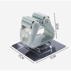 Móc Dán Tường Kẹp Giữ Chổi, Cây Lau Nhà Không Thấm Nước, Chịu Lực Tốt Siêu Chắc Chắn