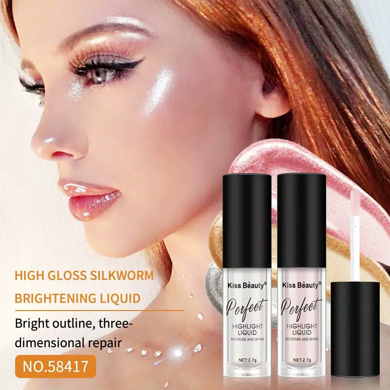 (hàng Mới Về) Kem Bắt Sáng Dạng Lỏng Kiss Beauty Chống Thấm Nước Làm Sáng Da | BigBuy360 - bigbuy360.vn
