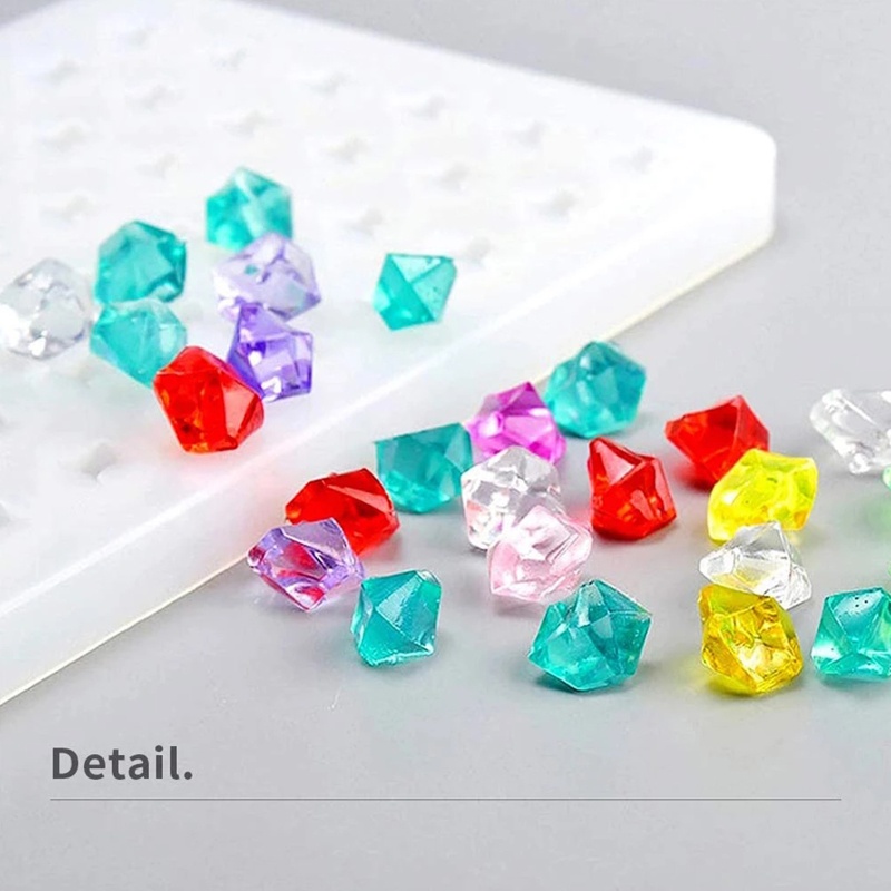 Khuôn Silicone Làm Đá Quý / Kẹo Đường / Trang Sức
