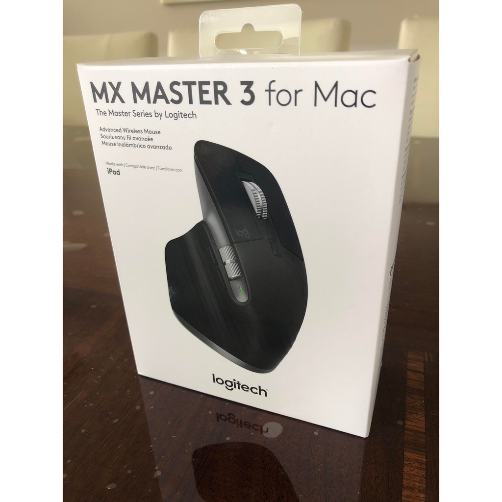 Chuột Logitech MX Master 3 , Master 3 For Mac Bluetooth - Sạc nhanh USB-C, lướt trên mọi bề mặt, Cuộn siêu nhanh