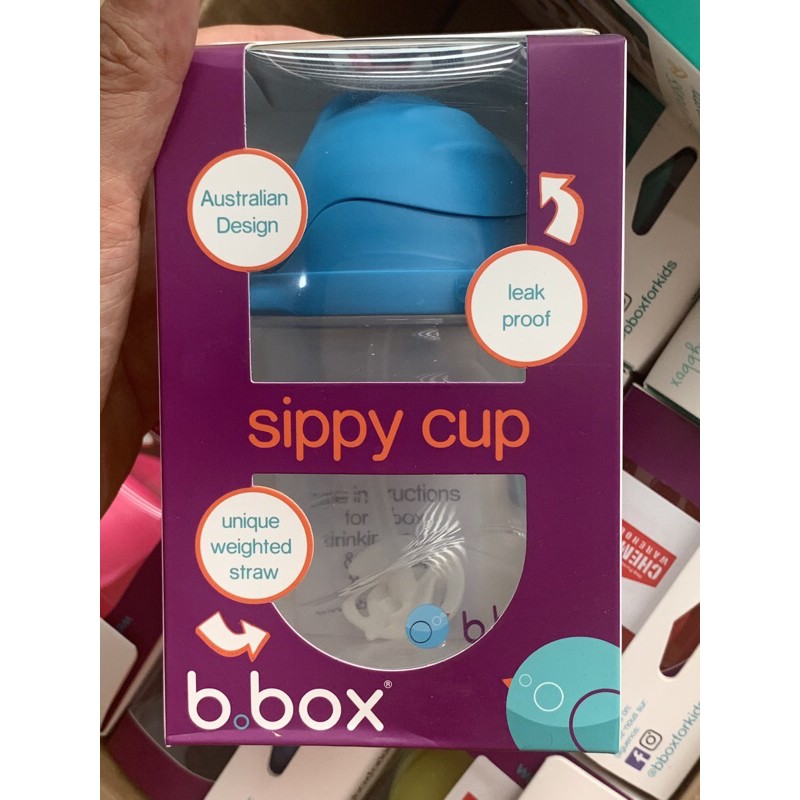 BÌNH TẬP UỐNG NƯỚC B BOX 240 ml Úc - BÌNH NƯỚC BBOX 360 Chống Tràn Mọi Góc Độ Sippy Cup