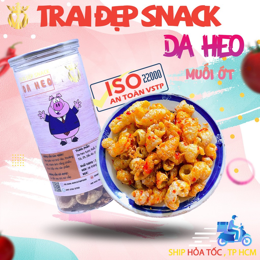 Da Heo Hủ Pet 150g - Trai Đẹp Snack