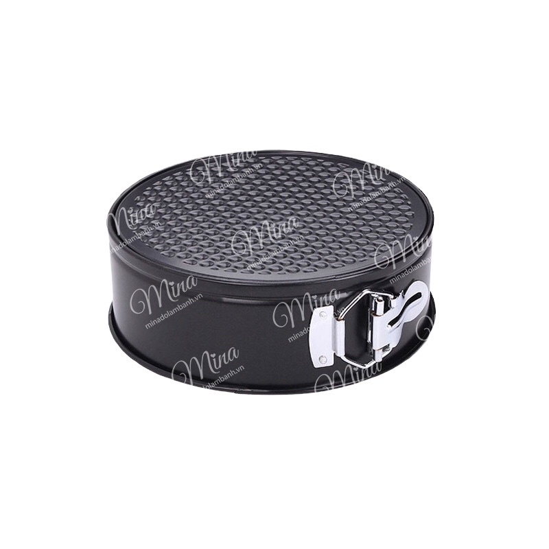 Khuôn Khoá Sườn Springform nhiều size - màu đen
