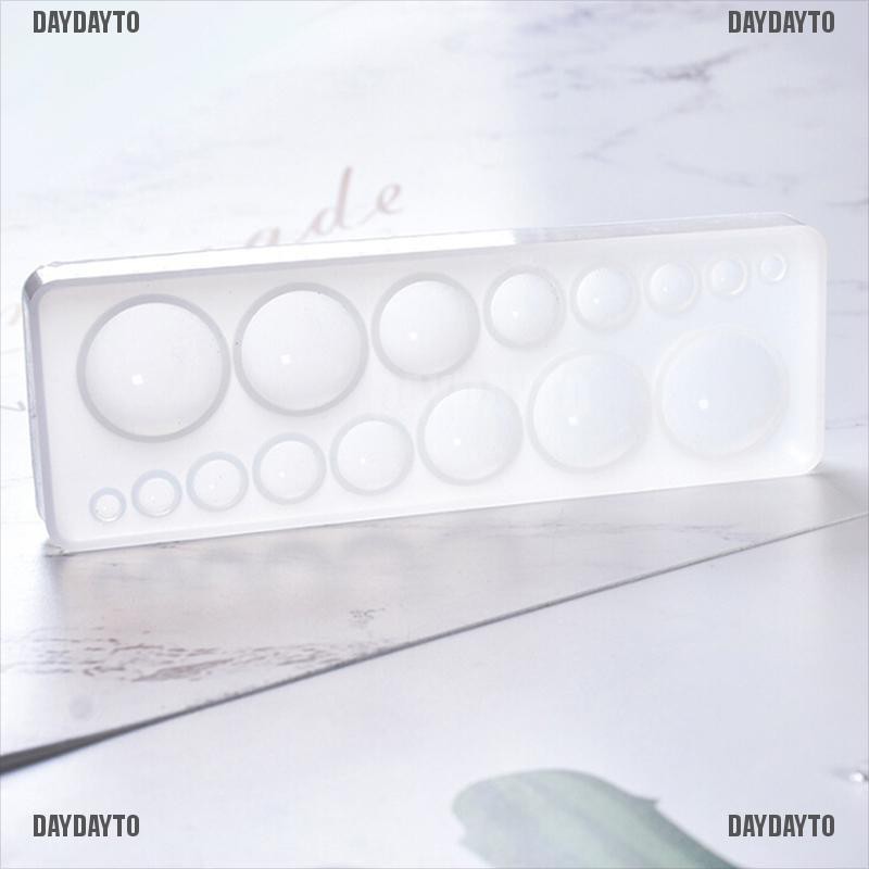 Khuôn Silicone Hình Bán Nguyệt Dùng Làm Trang Sức DIY