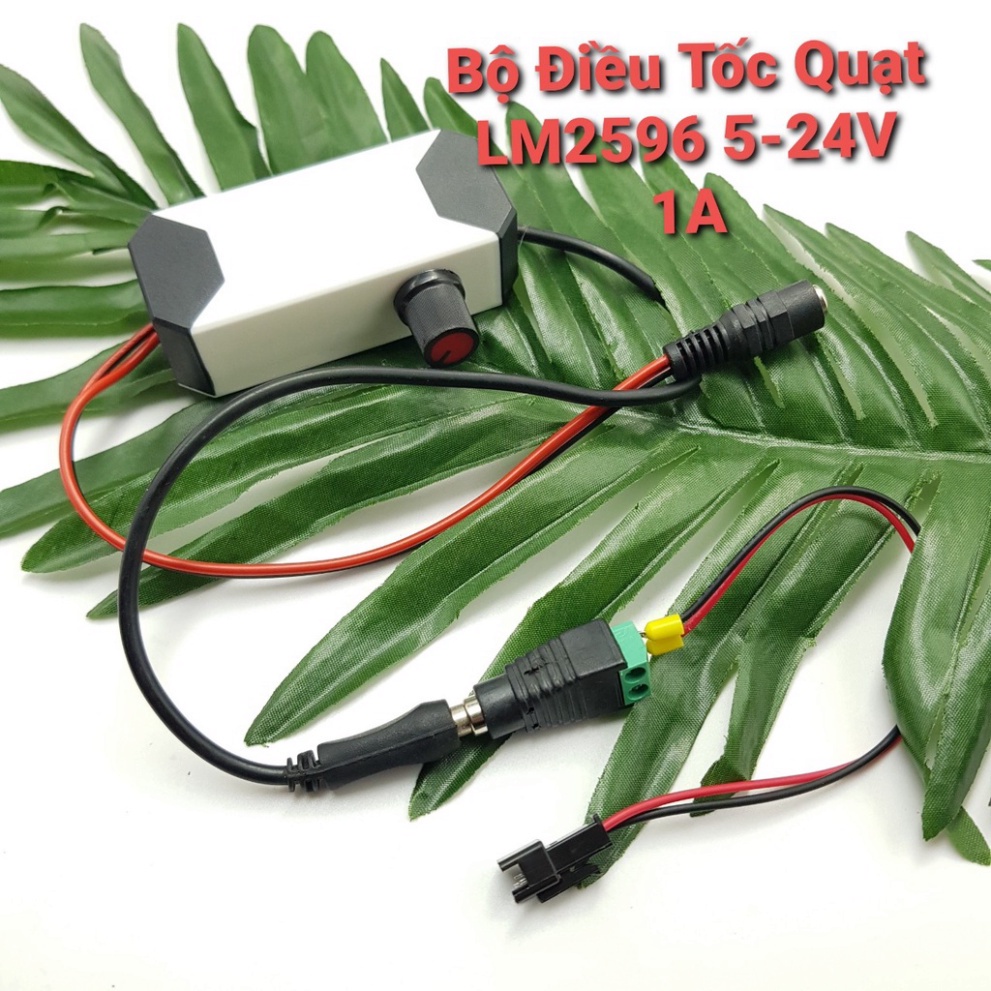 Bộ Điều Tốc Cho Quạt Sử Dụng XL2596 12-24V 1A❤️ Bộ quạt hút mùi có chỉnh tốc độ
