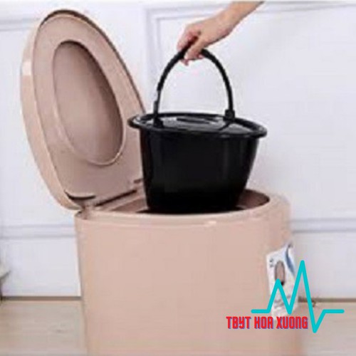 Bô Vệ Sinh Cho Người Già, Toilet Di Động Nhựa Cao Cấp