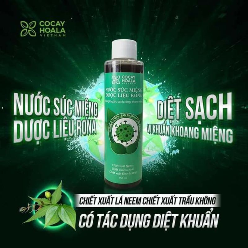 Nước súc miệng dược liệu RONA