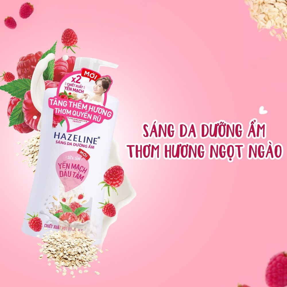 Sữa tắm dưỡng da Hazeline 1kg