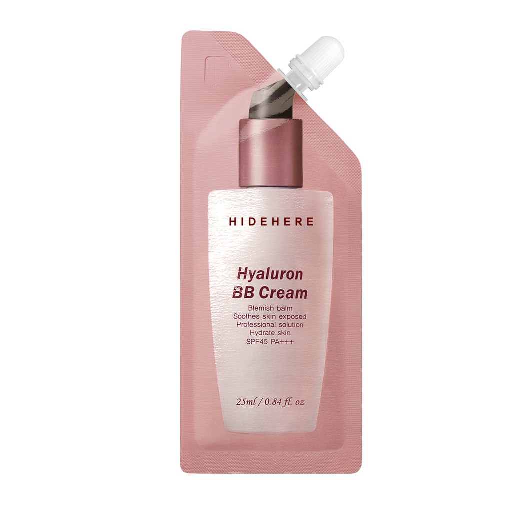 HIDEHERE - HYALURON BB CREAM KEM NỀN DƯỠNG SÁNG DA SPF45 PA+++ | BigBuy360 - bigbuy360.vn