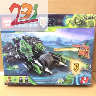 Mẫu Xếp Hình  Lepin Chiến Xa Nexo Quái Vật Lepin 14040