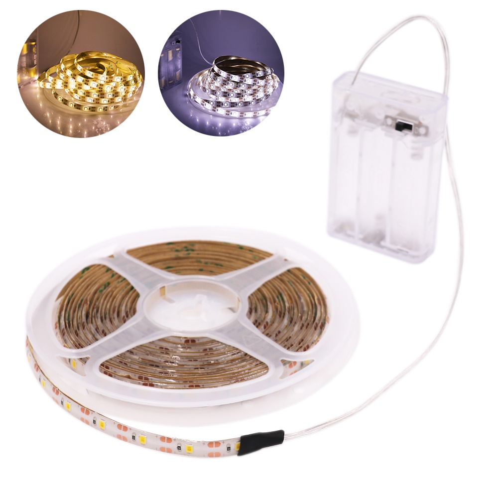 Dây đèn LED 3aa Smd2835 1m 2m 3m 4m 5m trang trí phòng khách/phòng ngủ xinh xắn