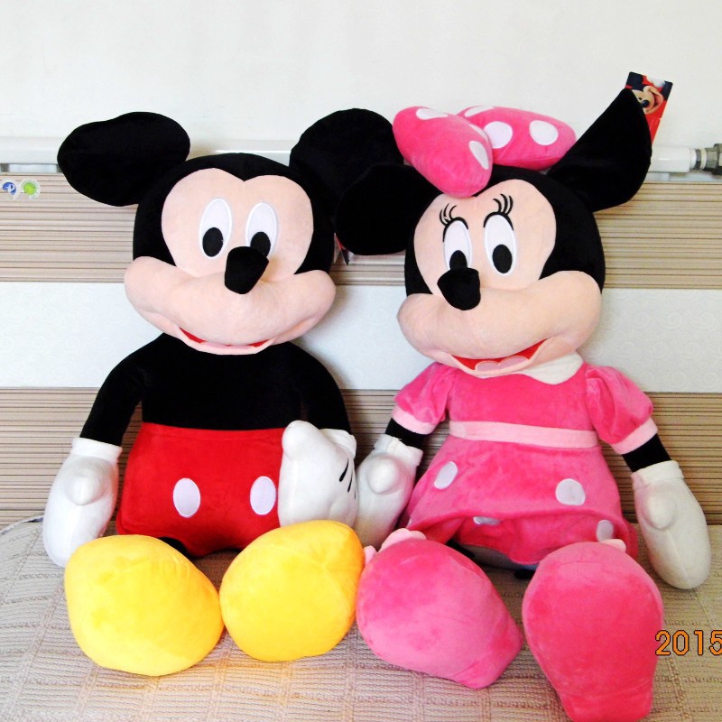 Đồ chơi nhồi bông Hình Chuột Mickey / Minnie Disney