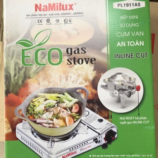 Bếp ga mini namilux inox