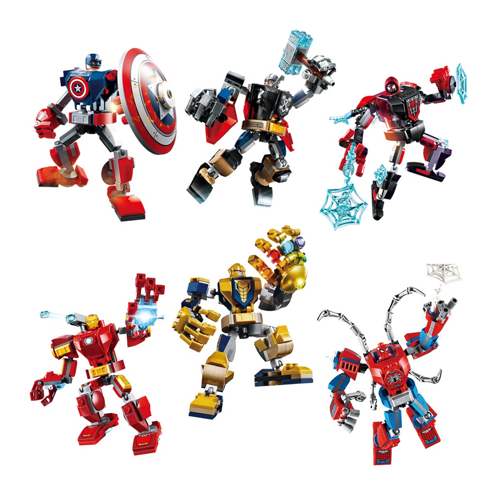 Đồ Chơi Mô Hình Lắp Ráp Lego Thần Sấm Thor Thông Minh Cho Bé