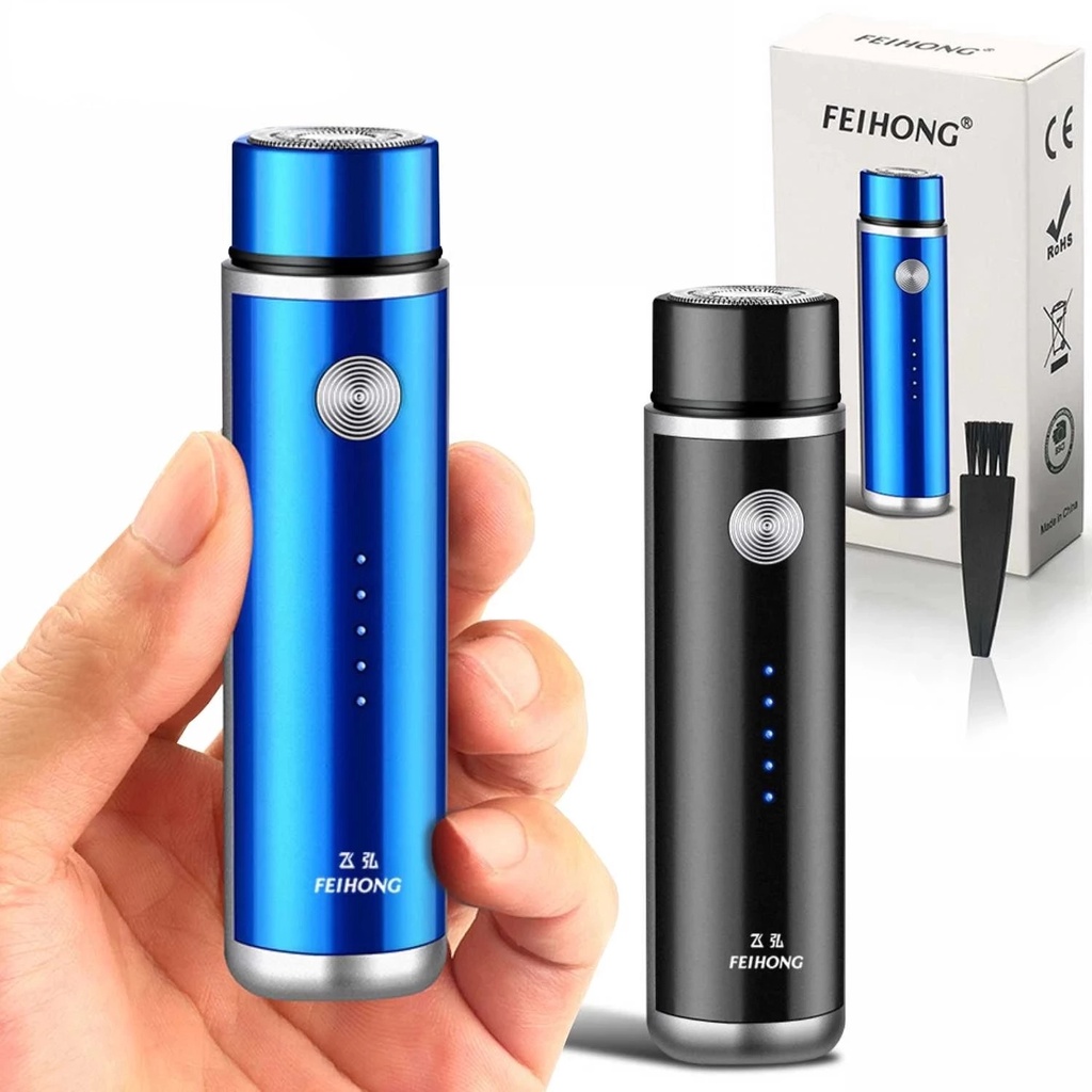 Máy Cạo Râu Mini Không Đau Sạc USB Tiện Dụng Cho Nam