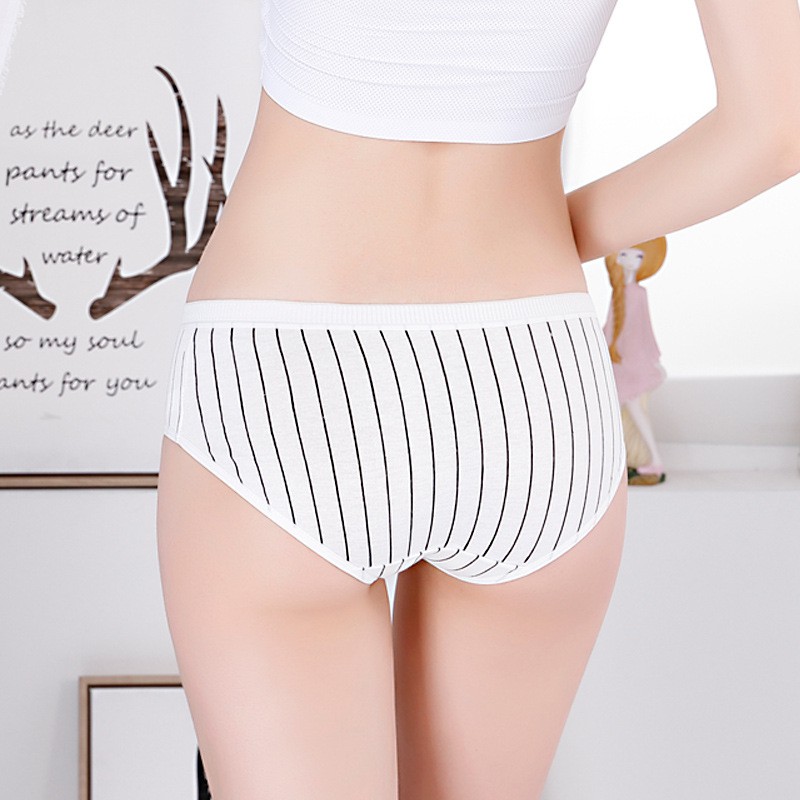 Quần lót nữ cotton cao cấp co giãn kháng khuẩn in hình đáng yêu dễ thương QL41 | BigBuy360 - bigbuy360.vn