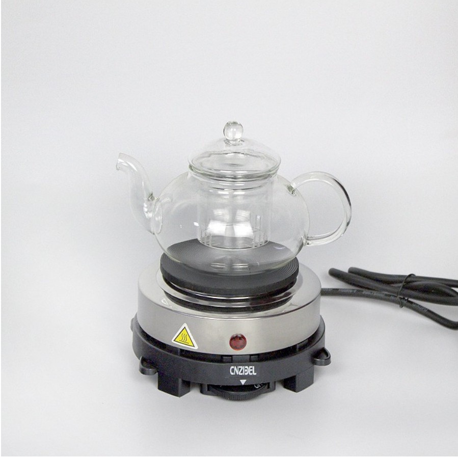 Bếp Điện Mini Dùng Cho Ấm Pha Cafe Moka Pot, Công Suất 500W, Không Kén Nồi, Bếp Điện Pha Trà, Cafe, Đun Sáp BH3T | BigBuy360 - bigbuy360.vn