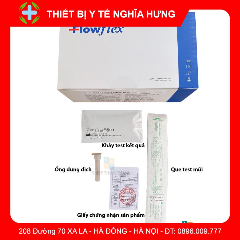 [Mã COSDAY giảm 8% đơn 150K] Bộ Test Nhanh Tại Nhà Flowflex Antigen Rapid Test Kháng Nguyên - Que Test Mũi