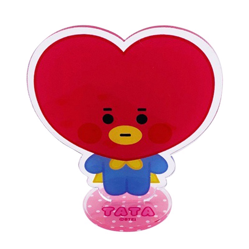 Mới Mô Hình Nhân Vật Bt21 Bằng Acrylic Trong Suốt Dễ Thương