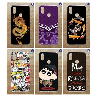 Ốp lưng Vsmart Joy 1 Plus (Ốp Dẻo) - Hình Rồng Vàng, Hoa Tím, Cá Koi Nhật, Flash Superman, Shin, Thư Pháp