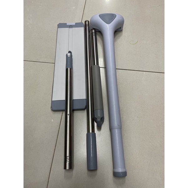 Cây chổi lau nhà tự vắt cao cấp mâm nhôm bản dài 42cm, tặng 2 bông lau, kèm ảnh thật