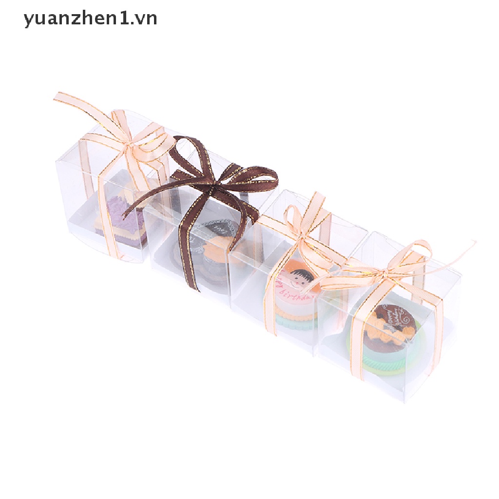 Mô Hình Hộp Bánh Sinh Nhật Mini Tỉ Lệ 1: 12 Trang Trí Nhà Búp Bê