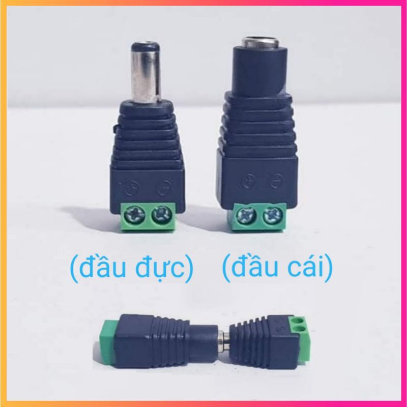 Rắc DC nối dây DC  vặn vít
