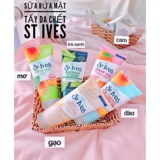 Sữa rửa mặt tẩy tế bào chết stives 170g