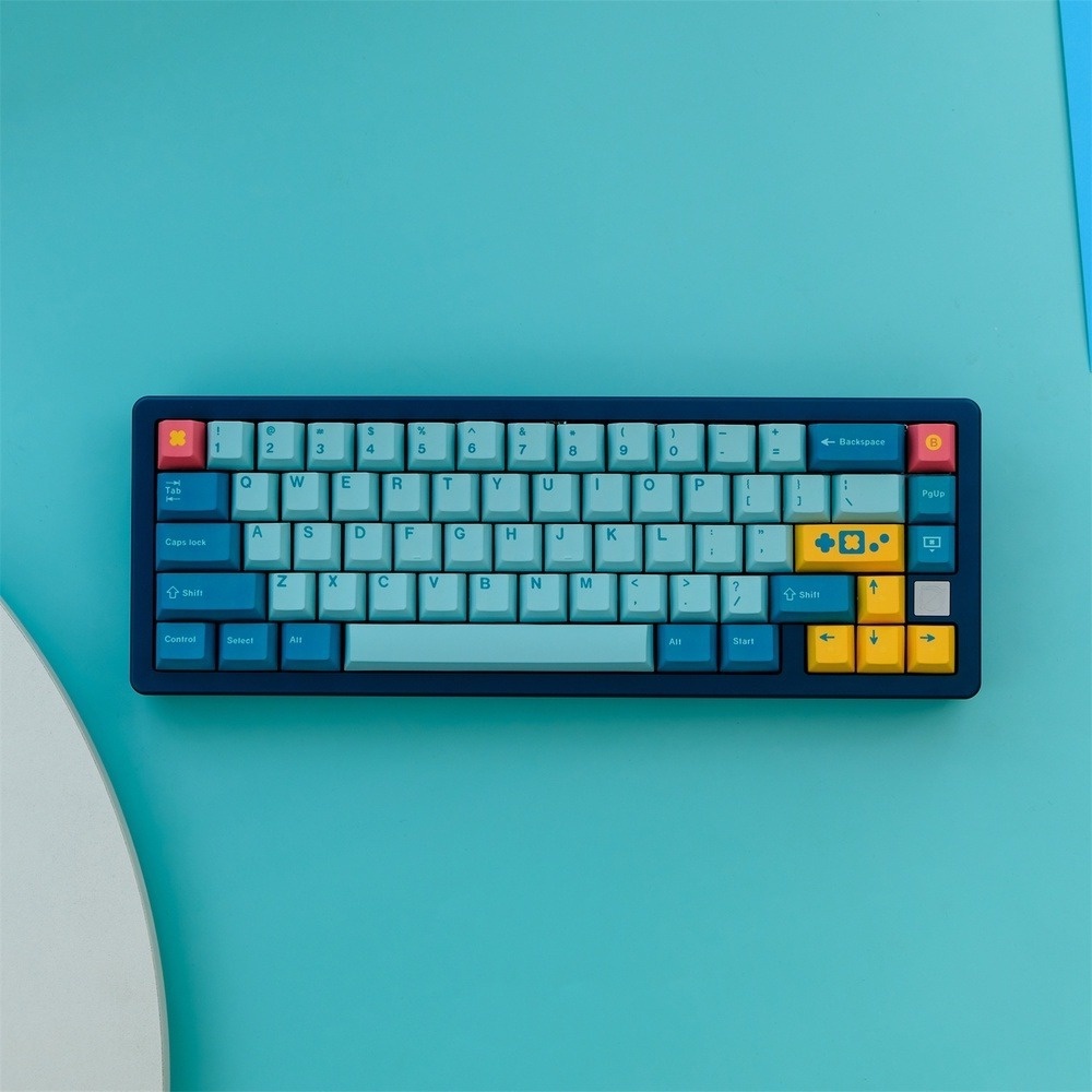 129 Phím GMK Retrocast Keycaps Cherry Profile PBT DYE-SUB Bàn phím cơ Keycap