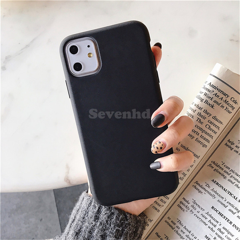 👏Ready Stock🎀 iPhone 12 mini SE 2020 7 8 6 6s Plus Ốp điện thoại màu kẹo độc đáo cho