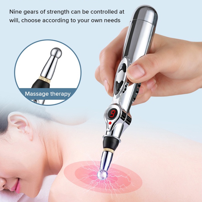 Ubeator Bút Laser Điện Châm Cứu Mát Xa Giảm Đau Hiệu Quả