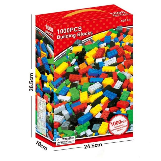 Lắp ghép lego 1.000 chi tiết