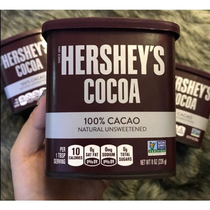 Bột Cacao nguyên chất Hershey's Cocoa powder - Atlas Garden nhập khẩu Mỹ