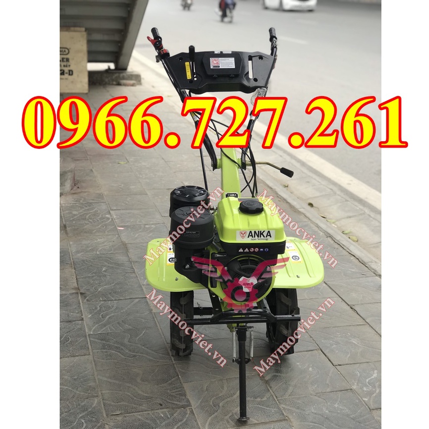 Máy xới đất mini xăng VinMax VM170F kèm dàn phay cơ bản hoạt động cường độ cao
