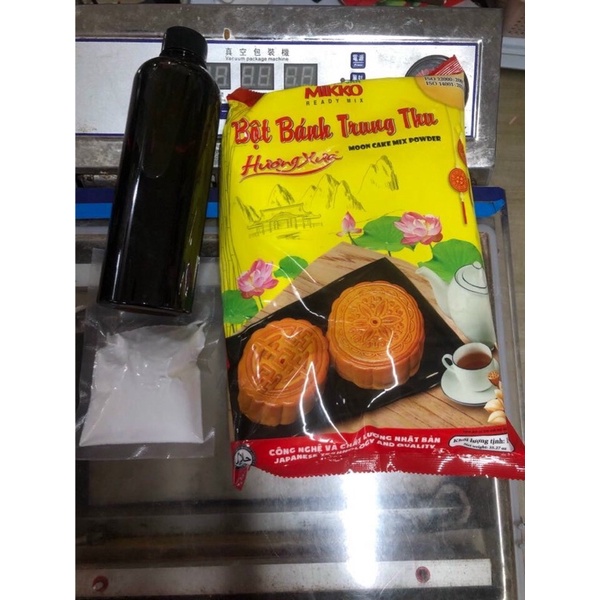 set nguyên liệu làm bánh trung thu tiện dụng