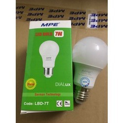 ĐÈN LED BULB 7W MPE TRẮNG / VÀNG