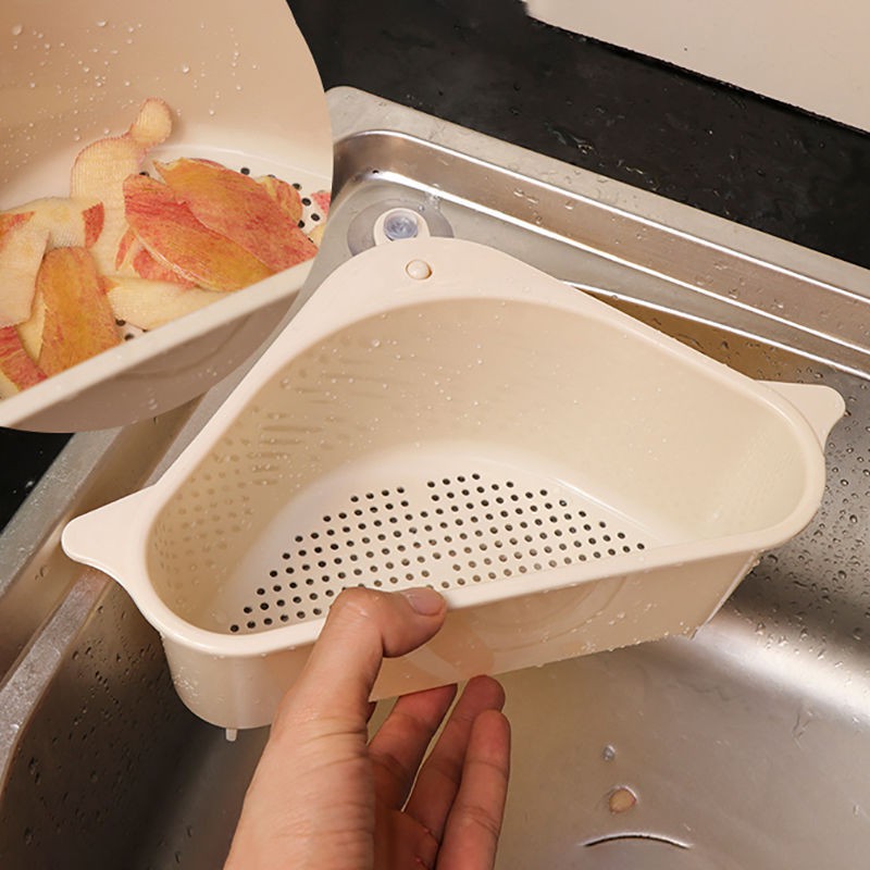 bếp Chậu rửa chén hút nước rổ rá bọt biển giá để đồ đa chức năng bộ ăn