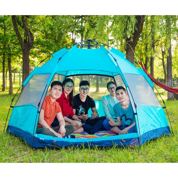 lều bật tự động tập thể cho 6-8 người, hàng size tự bung lớn nhất, bán duy nhất tại địa chỉ