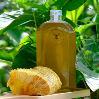 Mật Ong Rừng Tây Nguyên Farm Ơ - Chai Thủy Tinh 500ml