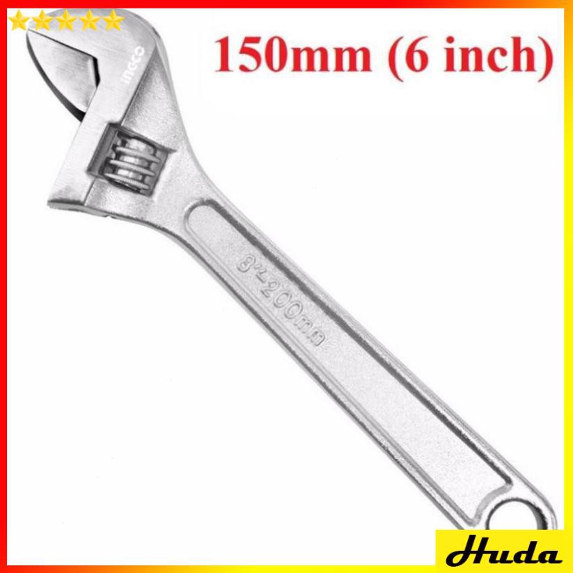 Mỏ lết mạ chrome Ingco 6&quot;/150mm - HADW131062  LKJ