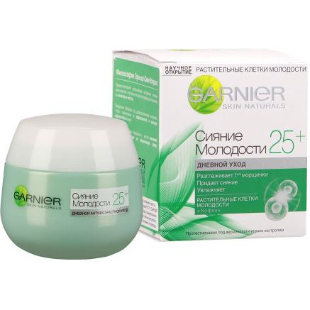 Kem dưỡng da ban ngày GARNIER SKIN CARE 25+ dưỡng ẩm, ngăn ngừa lão hóa, chống sạm sỉn màu da dành cho độ tuổi 25+